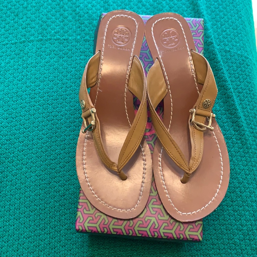Tory Burch brown sandals